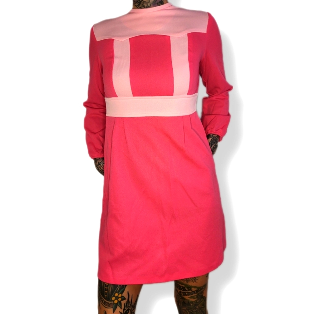 Retro Pink Dress